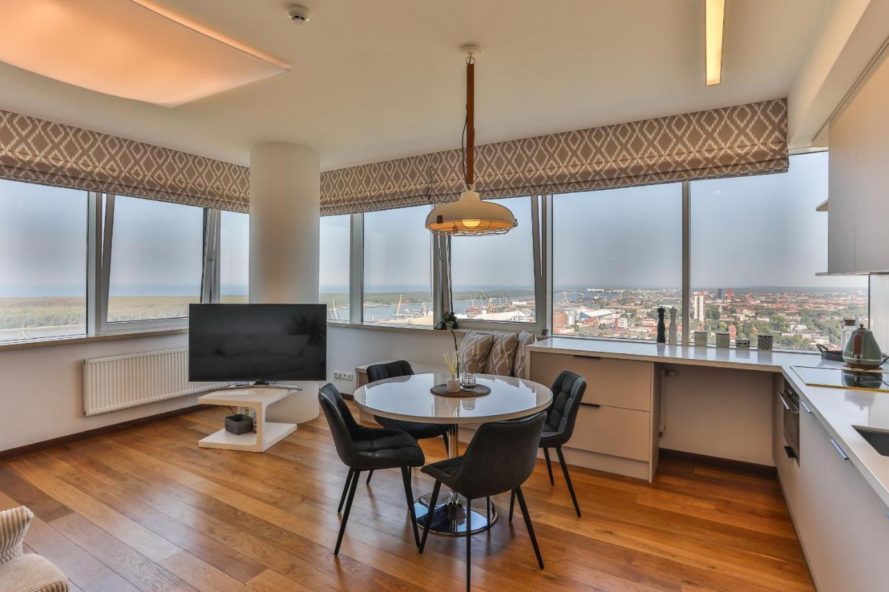 Appartamento Panoramic Sea Views Klaipėda Esterno foto